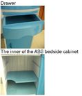 CE Approved ABS Medicine Locker Hospital Furniture Bedside Cabinet ( ALS - CB105)