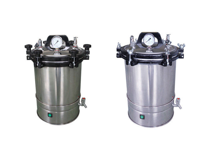 24 Liters Autoclave Sterilization Pot Portable Pressure Steam Sterilizer For Beauty Salon